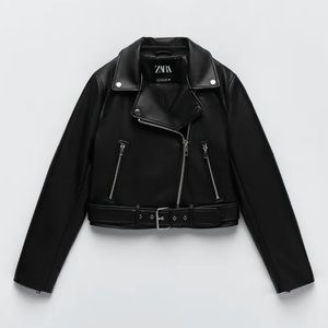 ZARA Faux Leather Jacket